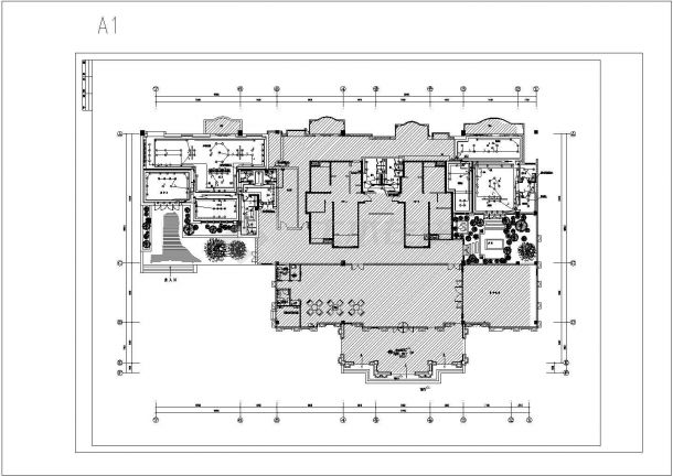 [湖北]知名会所室内装饰电气工程图纸（甲级院设计）-图二