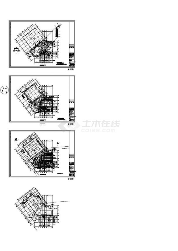 上海最顶级设计院商业综合体建筑暖通施工图-图一