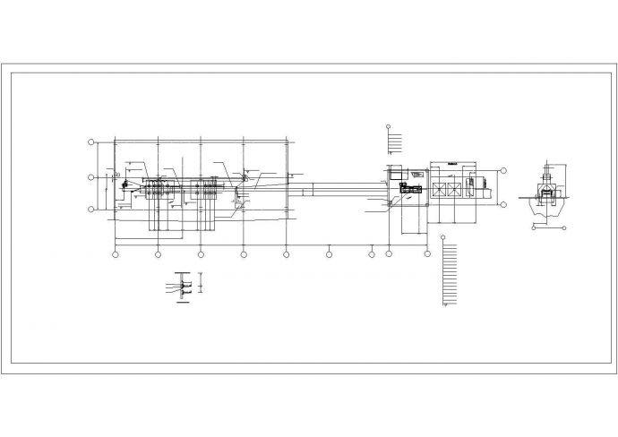 电缆桥架CAD布置图设计_图1