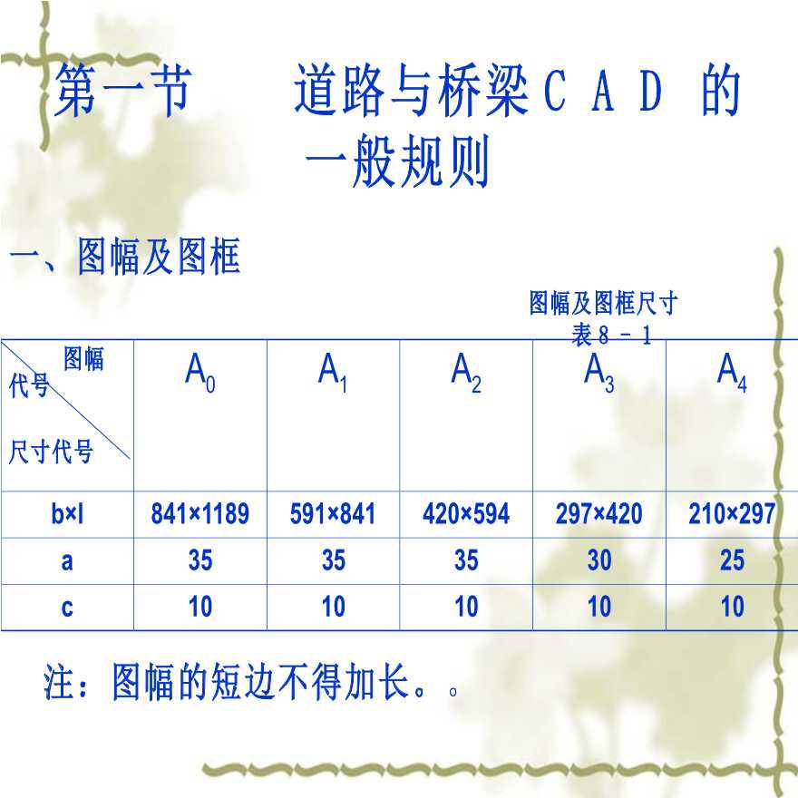 道路与桥梁绘图的基本知识和技能-图二