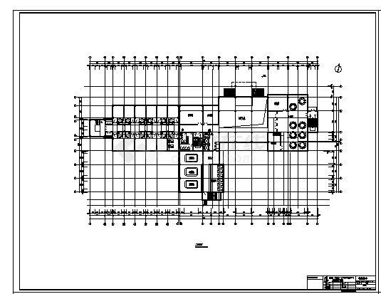 宁海四层带地下室温泉度假别墅建筑施工cad图，共十张-图一