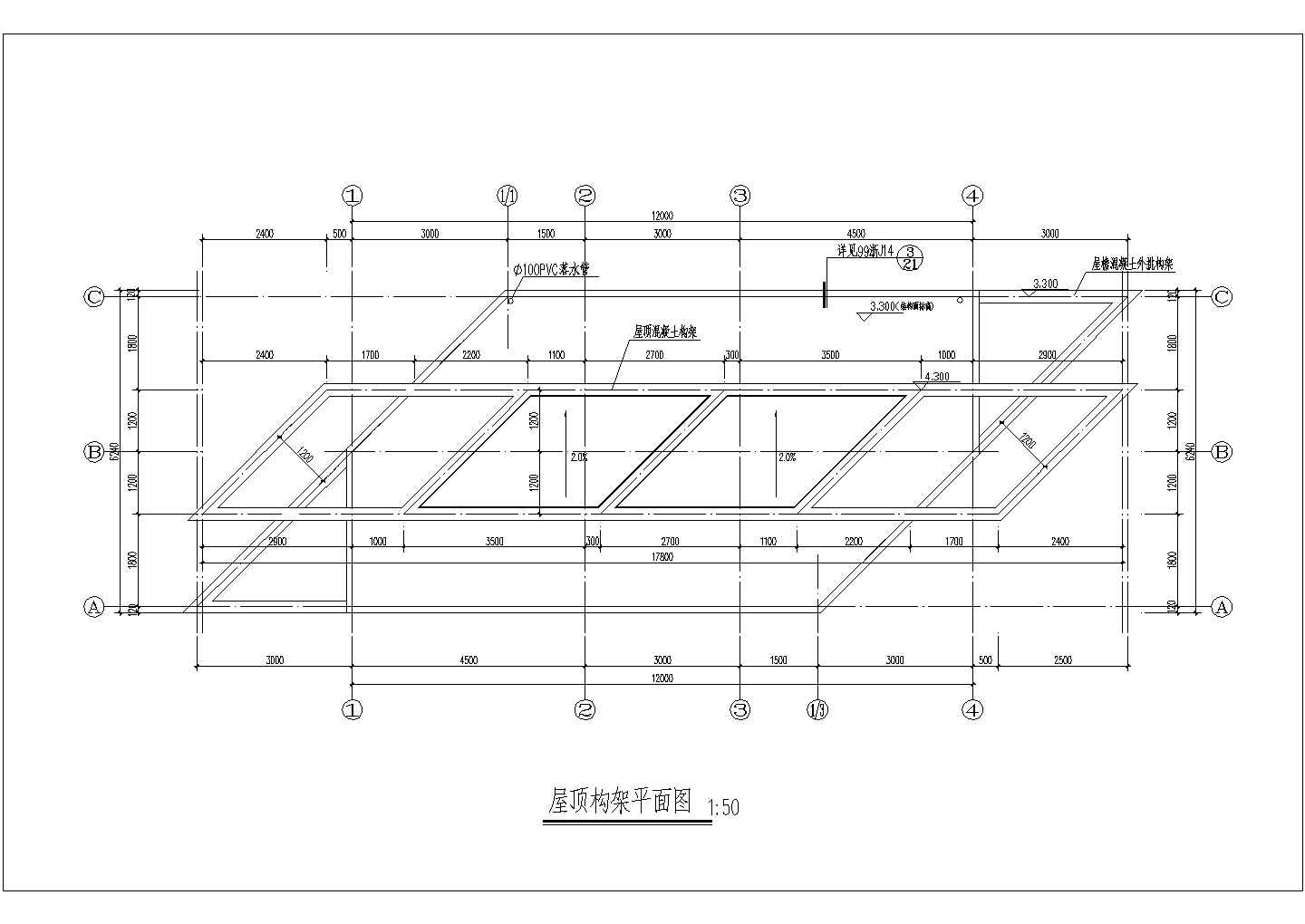 某长12.24米宽6.24米，1层CAD设计景观公厕（建筑设计说明 平面布置图）