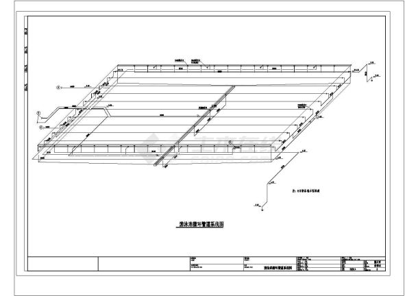 某地大学游泳池系统CAD施工图-图一