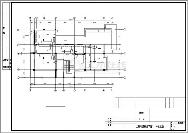 别墅和会所空调设计CAD图纸，共35张图纸-图一