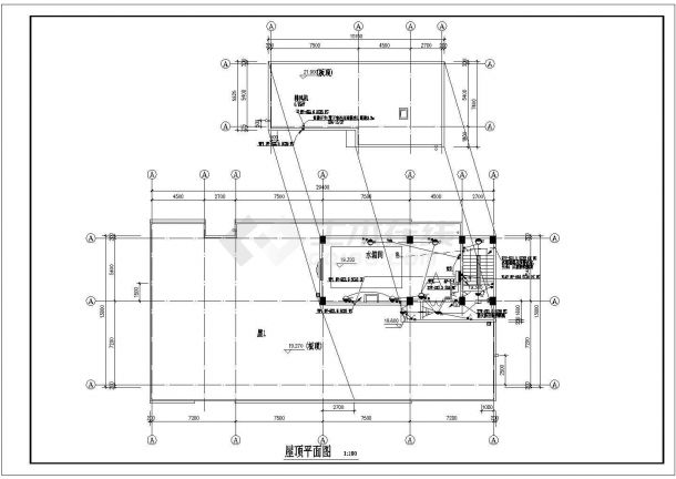 某六层框架结构职工宿舍楼配电设计cad全套电气施工图（含设计说明）-图一