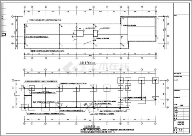 某四层砖混结构中学实验楼电气设计cad全套施工图（含设计说明，含强电弱电设计）-图二