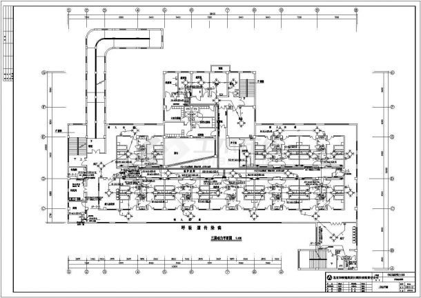某多层框架结构医院住院楼配电设计cad全套电气施工图纸（含设计说明）-图二