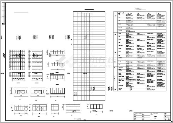 某多层砖混结构综合楼设计cad全套建筑施工图（标注详细）-图一