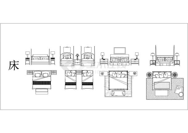 建筑装修设计CAD精美图块大全（标注详细，种类全）-图二