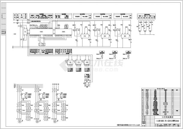 92DZ1双电源三台消火栓泵-图二