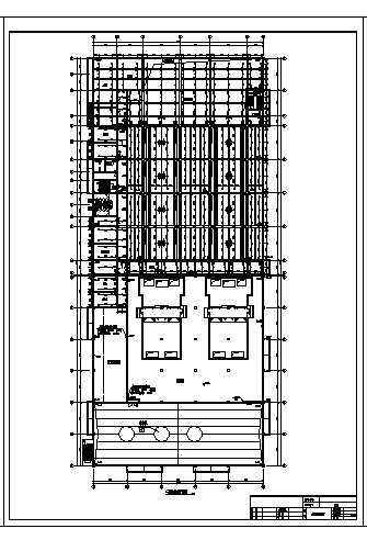 某五层厂房给排水施工cad图(带消防设计图，共八张)_图1