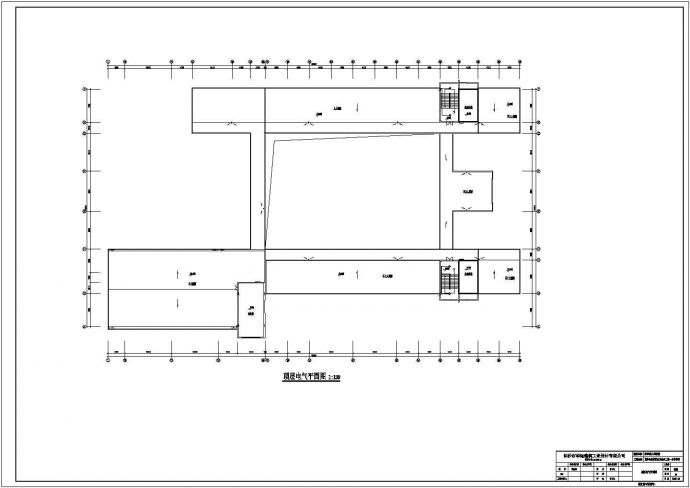 某高校教学楼电施方案设计CAD图纸_图1