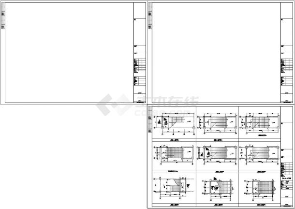 [江苏]地上三层框架结构大型超市结构施工图-图二