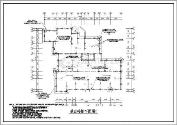 高层住宅电气图纸CAD-图二