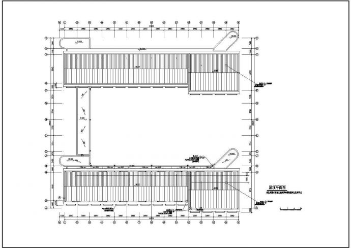 某多层框架结构学生宿舍设计cad全套建筑施工图（甲级院设计）_图1