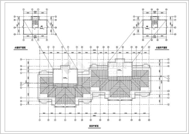 某框架结构小高层住宅楼设计cad全套建施图（甲级院设计）-图一