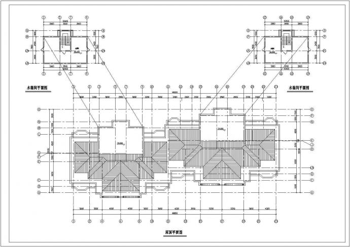 某框架结构小高层住宅楼设计cad全套建施图（甲级院设计）_图1