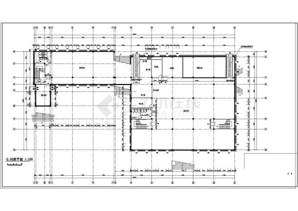 [江苏]简欧风格近代史博物馆建筑设计施工图-图二