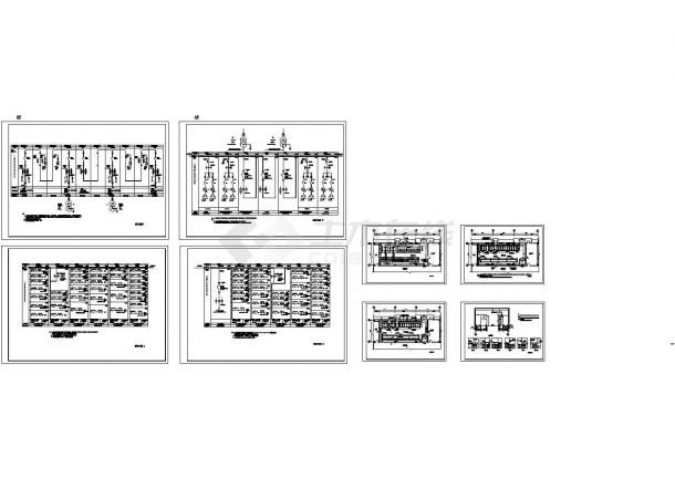 苏州百润发10kv供配电所设计图CAD图纸-图二