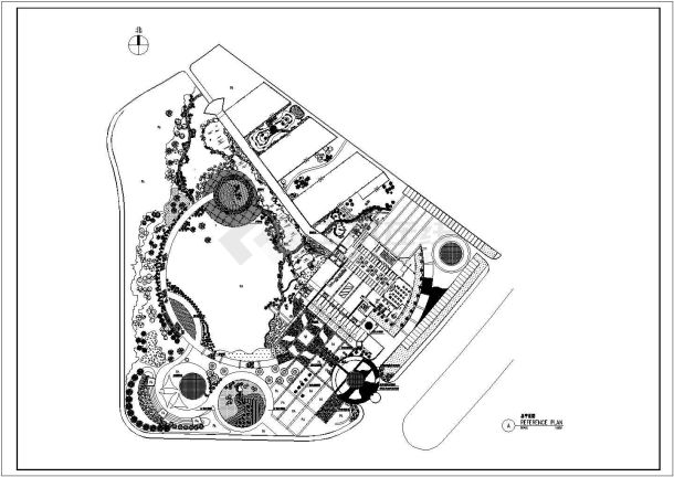 某地区标准型售楼处环境装修大样详细方案设计施工CAD图库-图一