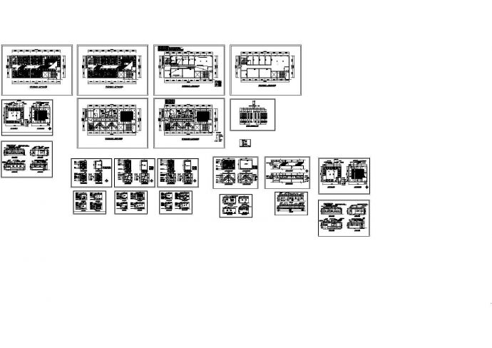 某地区标准型群艺馆KTV包房装饰详细设计方案施工CAD图纸_图1