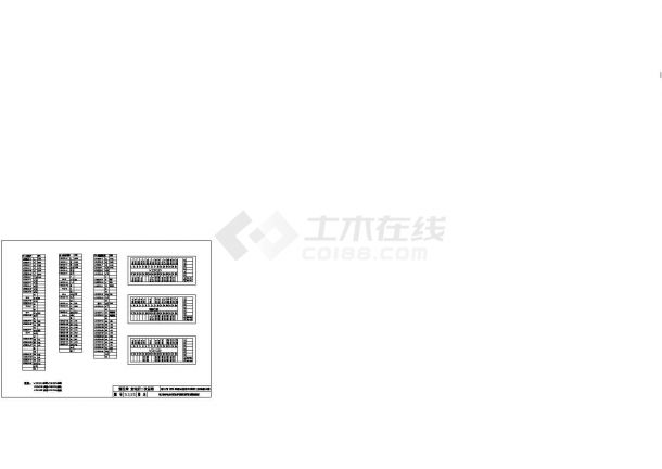 主变保护测控屏背面接线图cad-图二