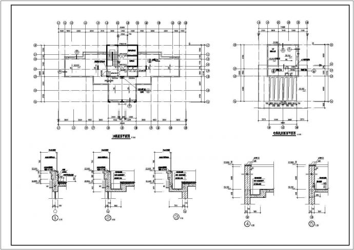 锦州市某高档小区18层框架结构住宅楼建筑设计CAD图纸（含跃层）_图1