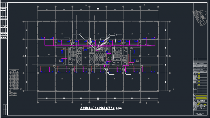 某科技综合楼、住宅楼综合项目建筑暖通设计CAD图纸全套（含设计说明）_图1