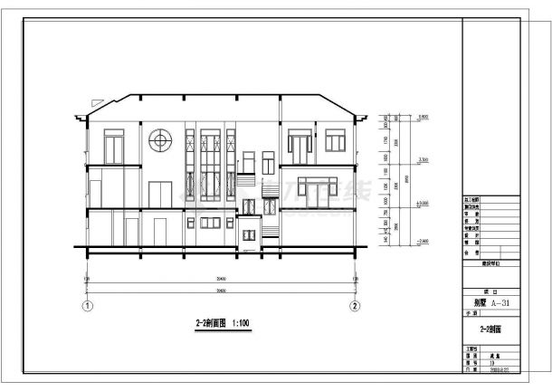 248.38平方米单家独院式设计图，含设计说明-图一