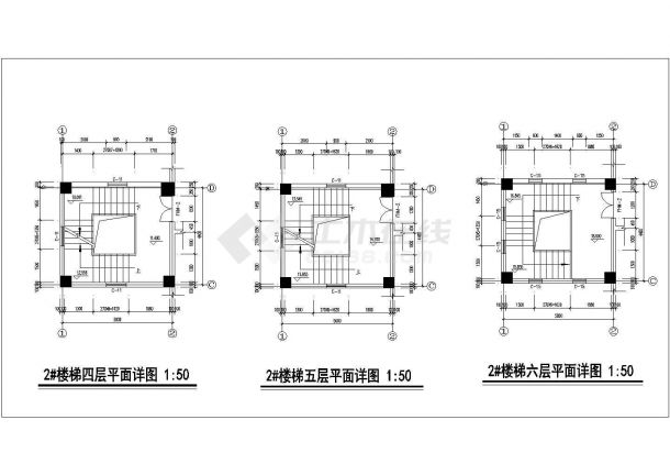 溧阳市某6480平米6层框架结构商务大酒店全套建筑设计CAD图纸-图一