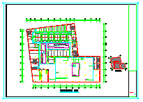 [施工图][宁夏]大型商业综合楼强电系统cad施工图纸-图二