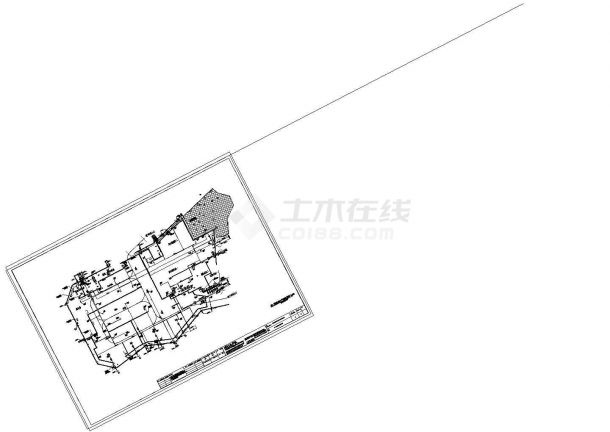[重庆]知名规划展览馆给排水消防施工图-图一