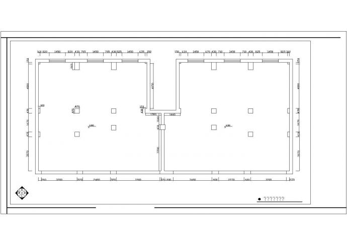 酒店设计_大型酒店设计平面CAD图_图1