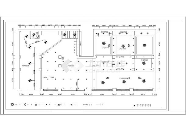酒店设计_大型酒店设计平面CAD图-图二