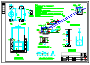 [重庆]污水处理厂工艺cad设计施工图（含管网图）-图一