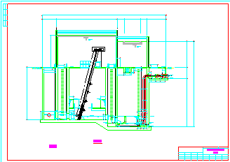 某城市污水处理厂成套cad设计施工图纸_图1