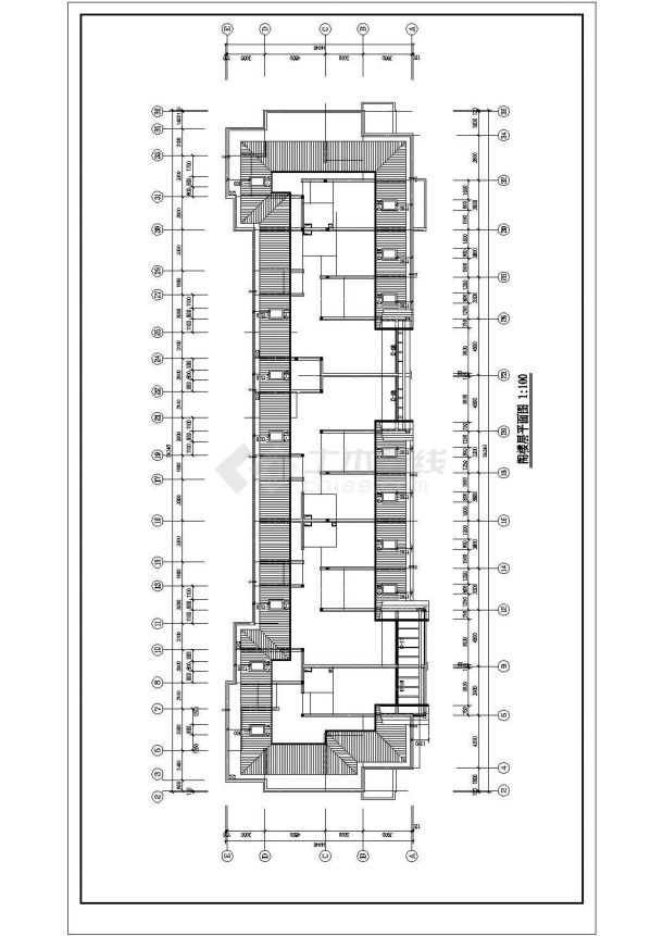住宅设计_某中层小区全套建施CAD图-图二