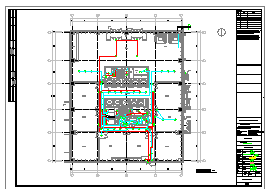 [施工图][山东]东营万达广场甲写二版图动力、照明及消防平面图（含设计说明）-图一
