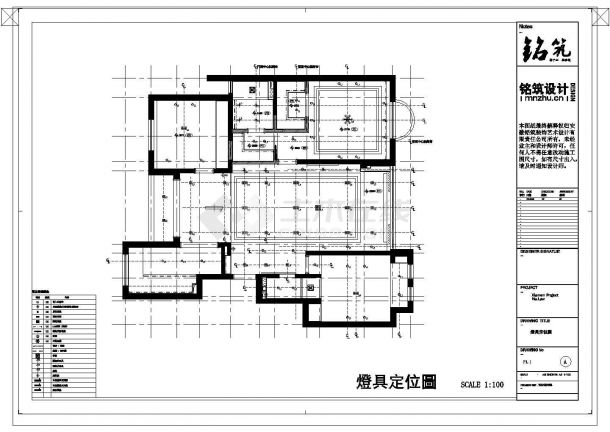 某现代标准型子轩建筑装修样式详细设计施工CAD图纸-图二