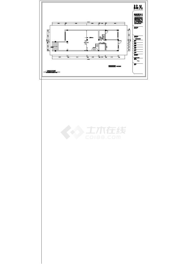 某现代标准型扬州高先生别墅装修样式详细设计施工CAD图纸-图二