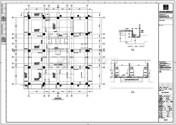[内蒙古]31层框筒结构商业广场结构施工图-图二