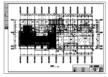 某三层带地下室金碧骏鸿花园低密度住宅建筑施工cad图，共十九张-图一