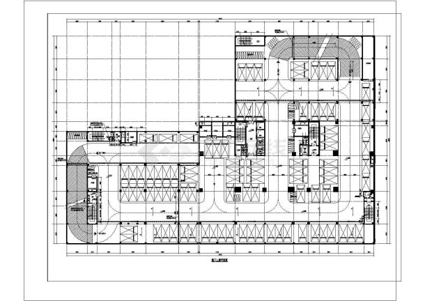 某大型商业综合体建筑设计图纸-图一