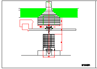 某钢铁厂AOD炉除尘收集系统设计cad图纸_图1