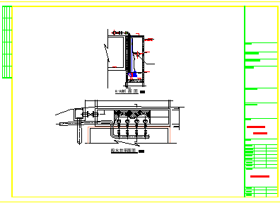 某钢制一体化供水工程cad设计施工图纸