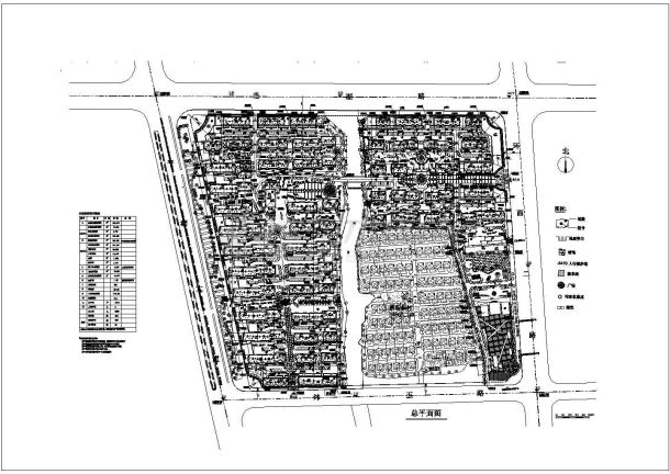 金平湖城市花园规划设计图-图一