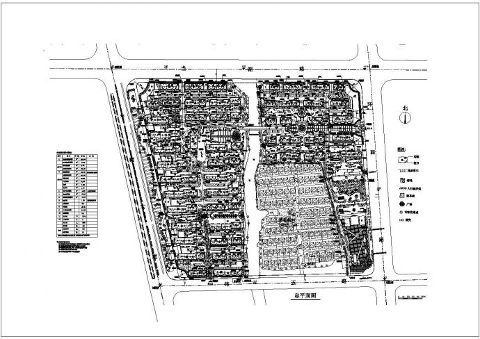金平湖城市花园规划设计图_图1