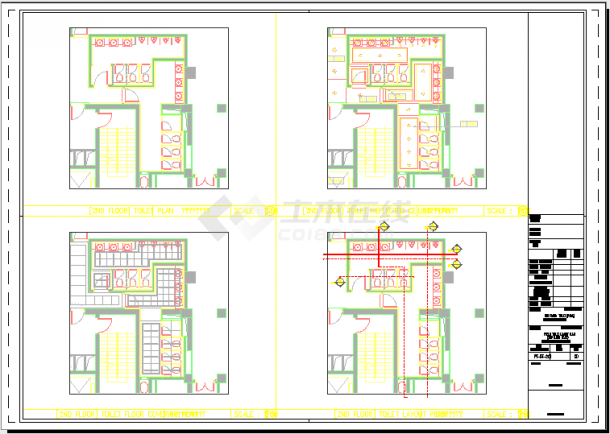 装修图-中餐厅图纸【5个CAD文件】-图二