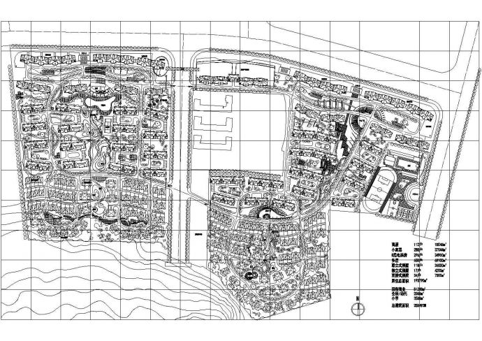某区域规划设计施工CAD图_图1