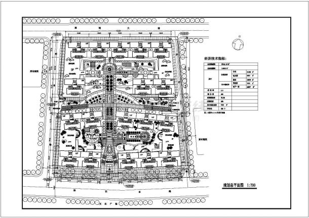 37813.18平米小区规划设计施工图-图一